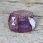 Natural Brownish Purple Sapphire | 1.45 Carat Cushion Cut | Unheated | Madagascar Origin - Sapphirepal