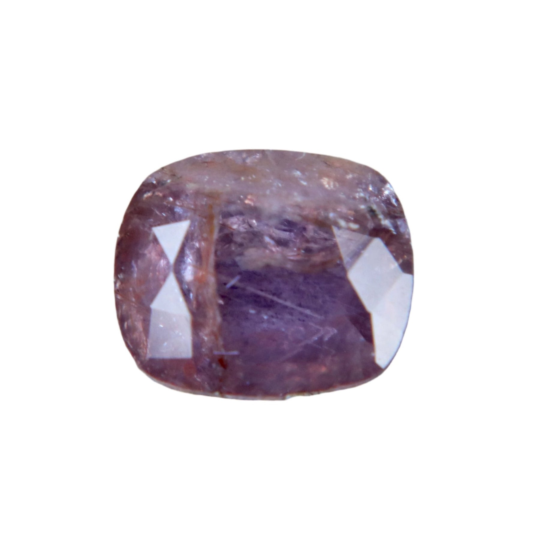 Natural Brownish Purple Sapphire | 1.45 Carat Cushion Cut | Unheated | Madagascar Origin - Sapphirepal
