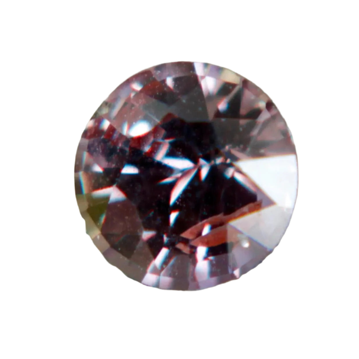 0.81ct Brownish Purple Sapphire | Round Cut | Eye Clean | Unheated Gem for Custom Jewelry - sapphire pal