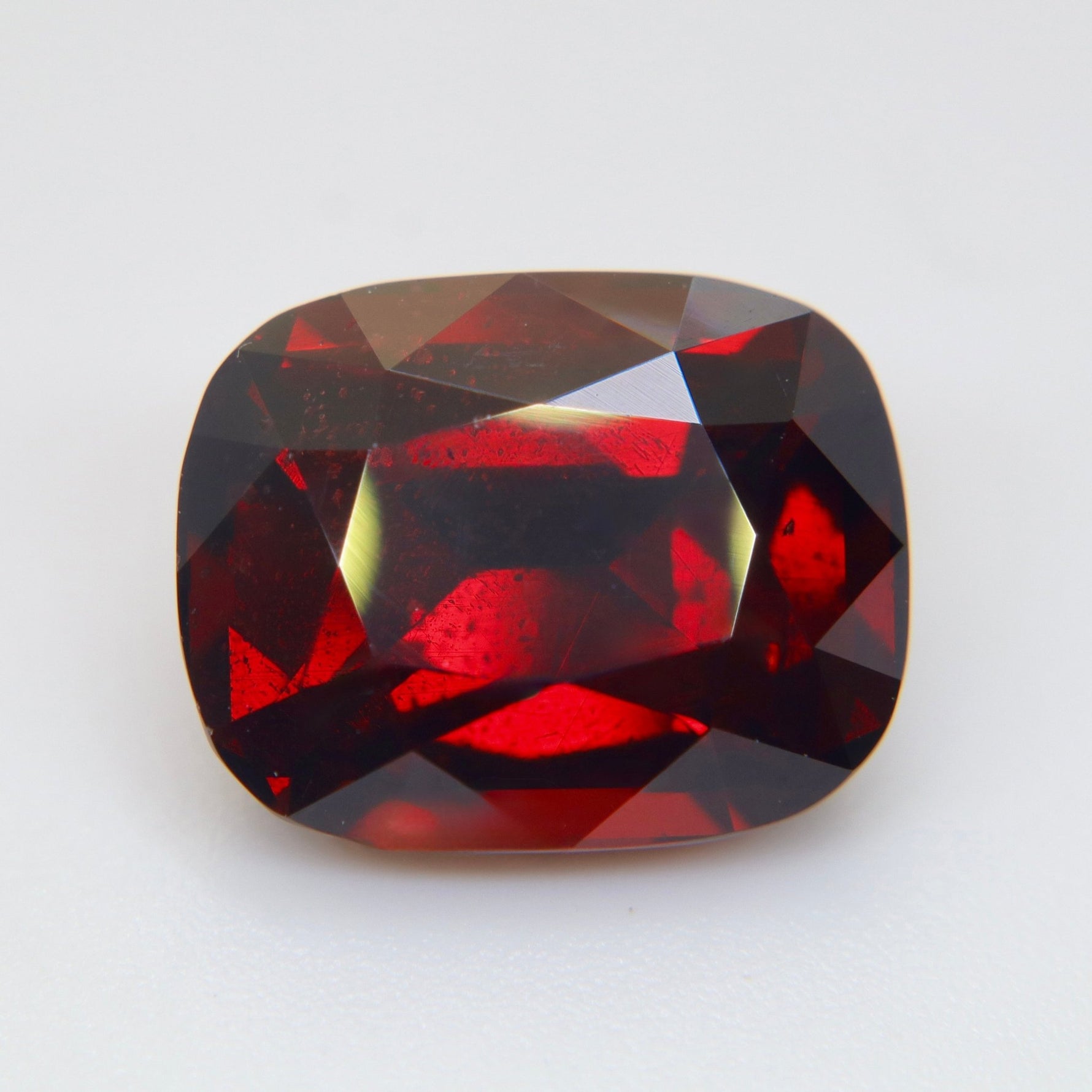 Natural Ceylon Garnet 10.68 Carat Cushion Cut Loose Gemstone - Sapphirepal