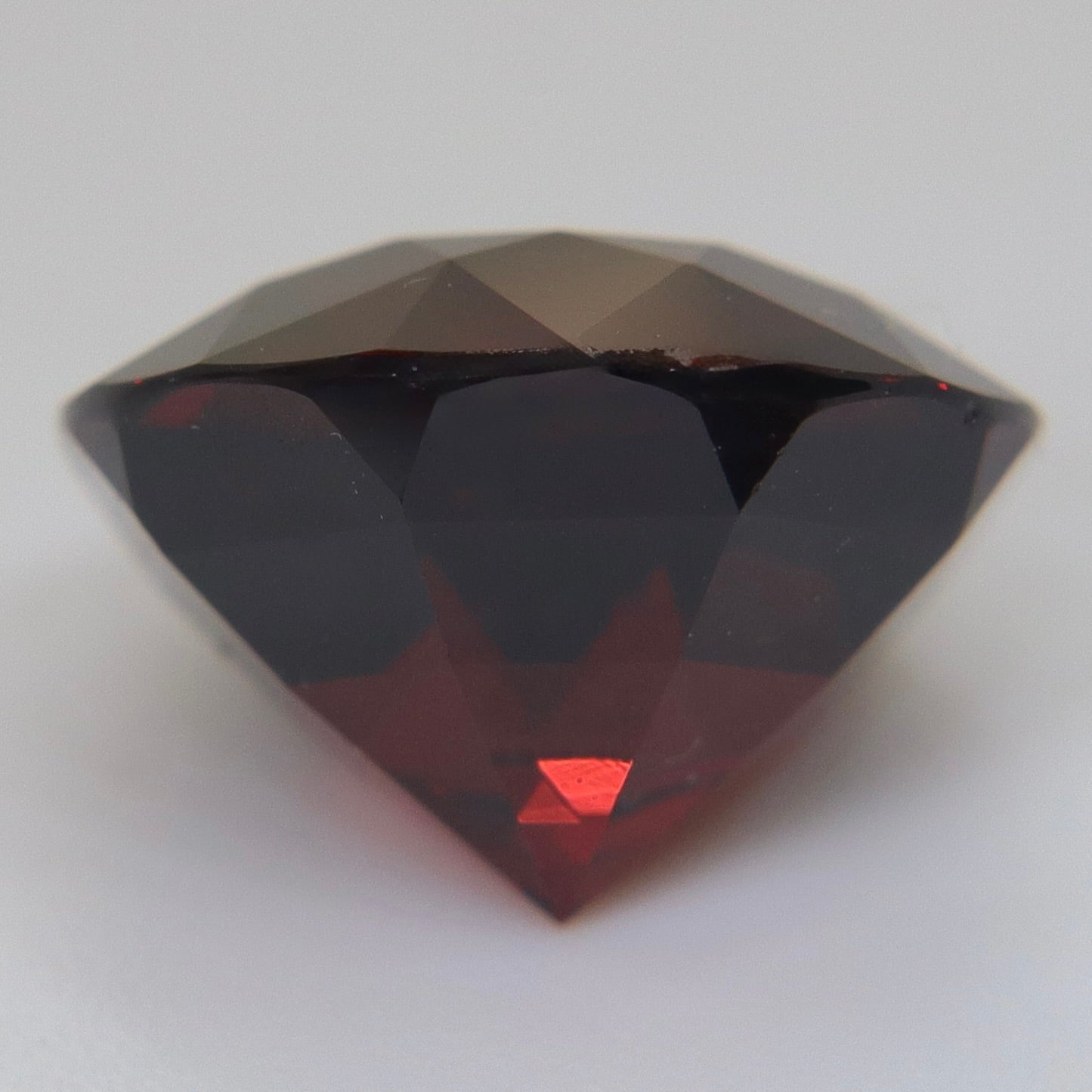 Natural Ceylon Garnet 9.59 Carat Round Cut Loose Gemstone - Sapphirepal