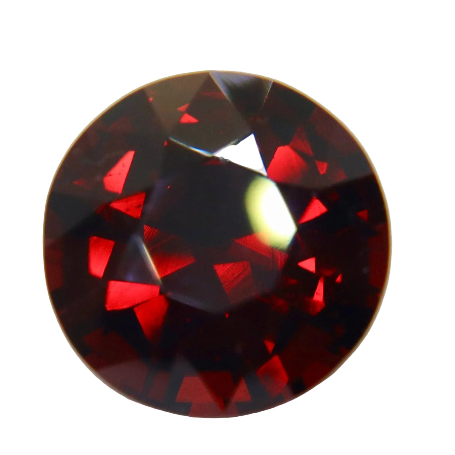 Natural Ceylon Garnet 9.59 Carat Round Cut Loose Gemstone - Sapphirepal