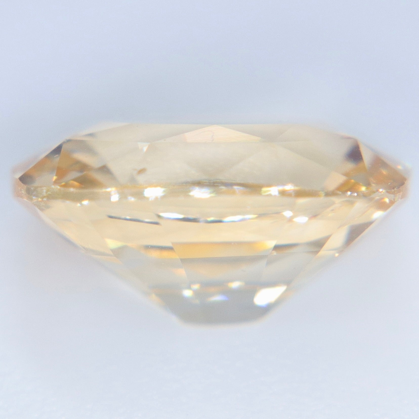 Natural Champagne Sapphire 3.01 Carat Cushion Cut Loose Gemstone from Ceylon - Sapphirepal