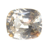 Natural Champagne Sapphire 3.01 Carat Cushion Cut Loose Gemstone from Ceylon - Sapphirepal