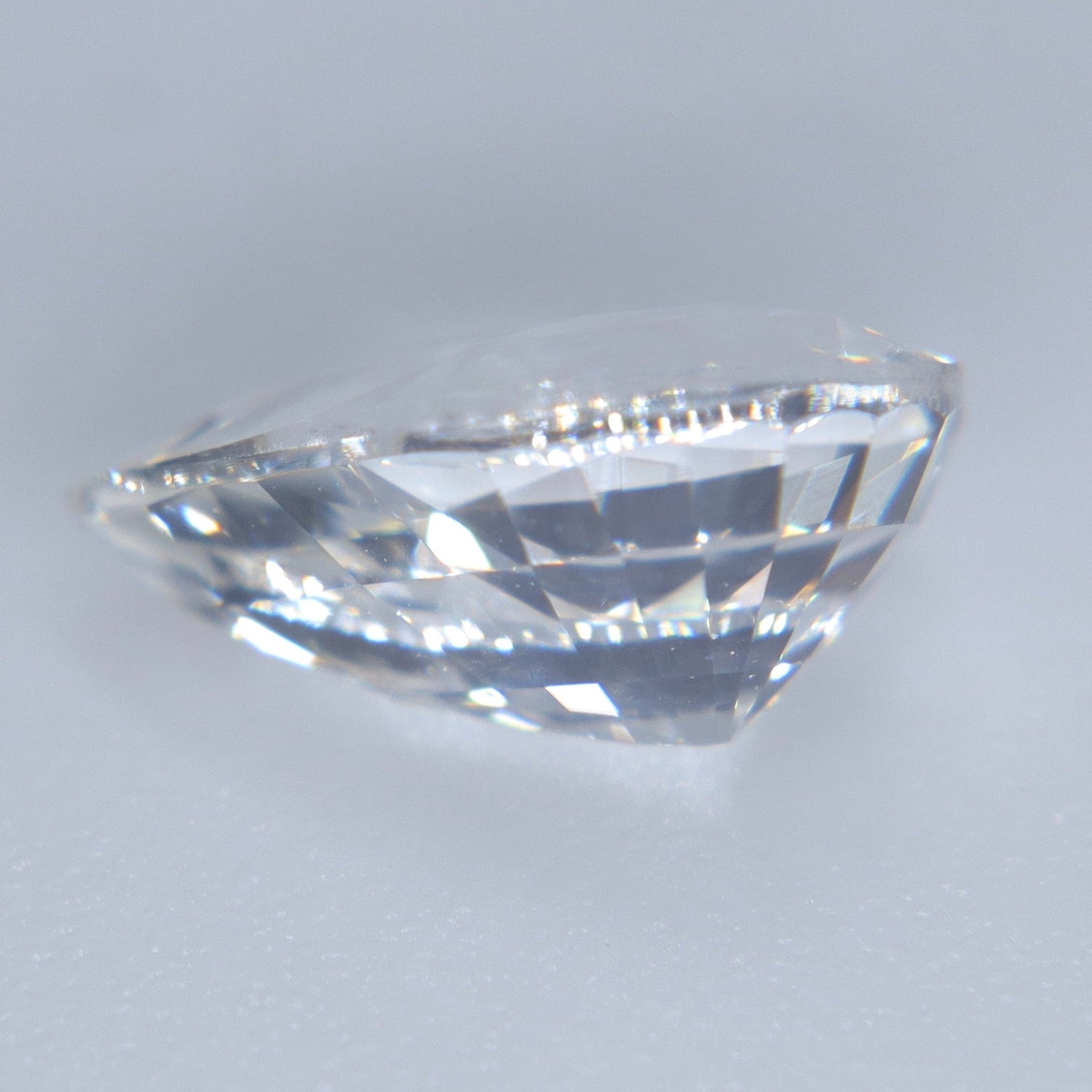 Natural Colorless Sapphire 2.06 Carat Pear Cut from Ceylon - Sapphirepal