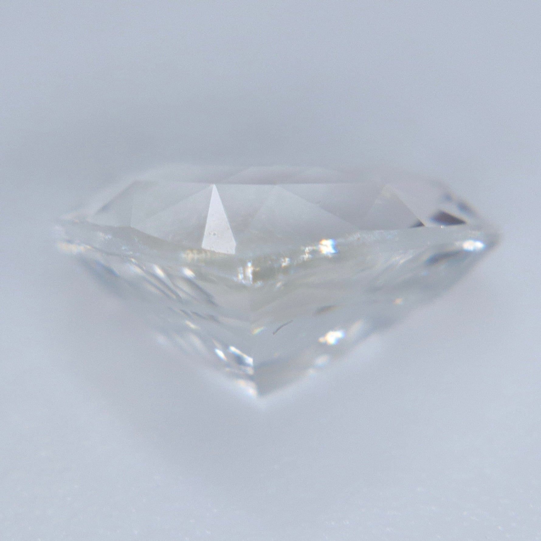 Natural Colorless Sapphire 2.48 Carat Heart Cut from Ceylon - Sapphirepal