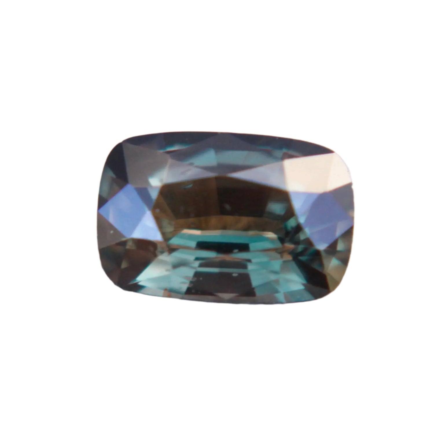 1.18 Carat Natural Colour Changing Sapphire – Cushion Cut, Madagascar, Unheated, Green to Purple Hue
