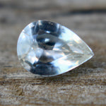 Colourless sapphire 0.88 carat – earth-mined transparent gem for bespoke designs