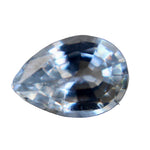 Natural Colorless (White) Sapphire 0.82 ct pear cut, Ceylon origin, untreated, VS — Sapphire Pal