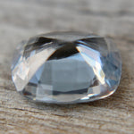 Brilliant colorless sapphire stone alternative to diamond
