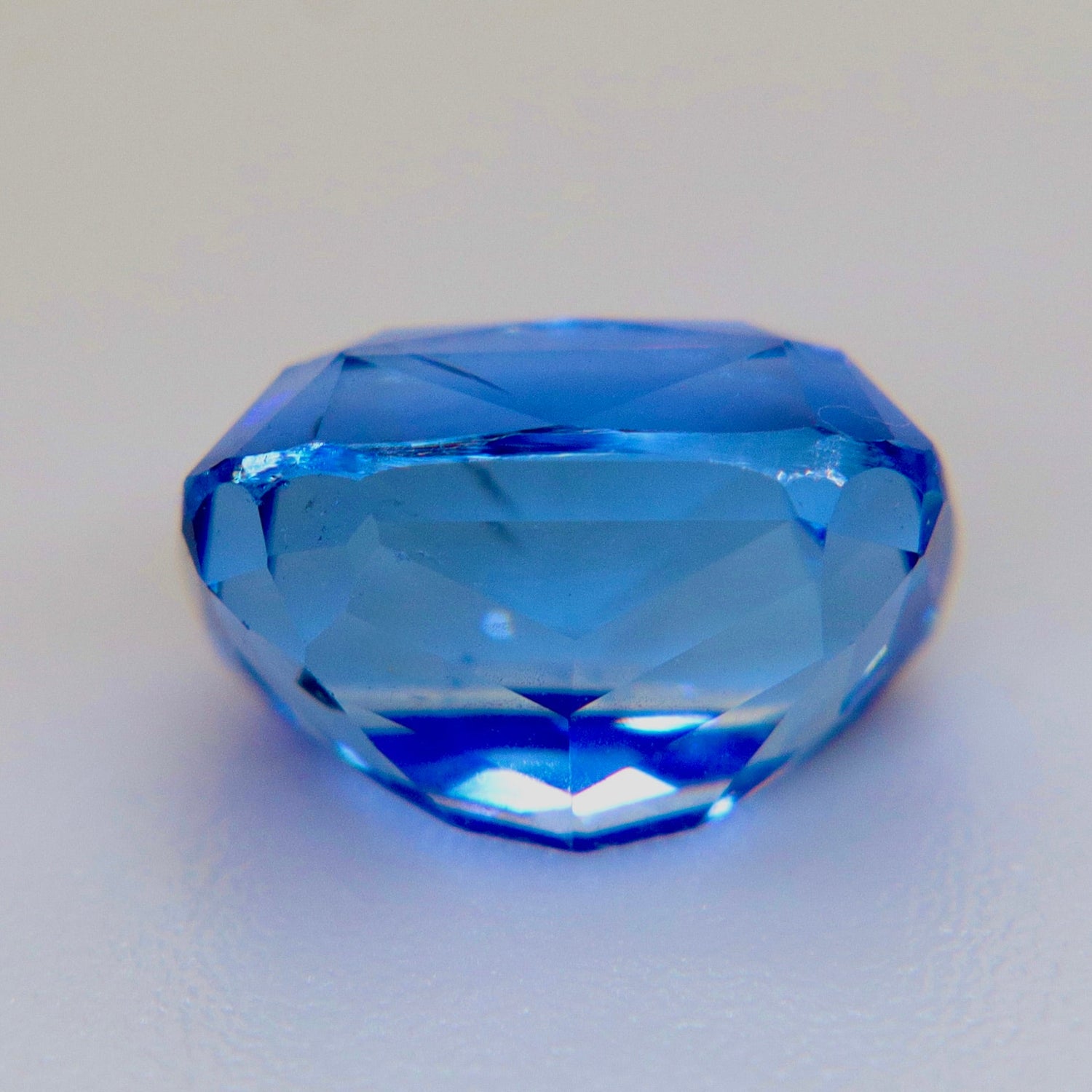 Natural Cornflower Blue Ceylon Sapphire 2.58 Carat Cushion Cut Unheated - Sapphirepal