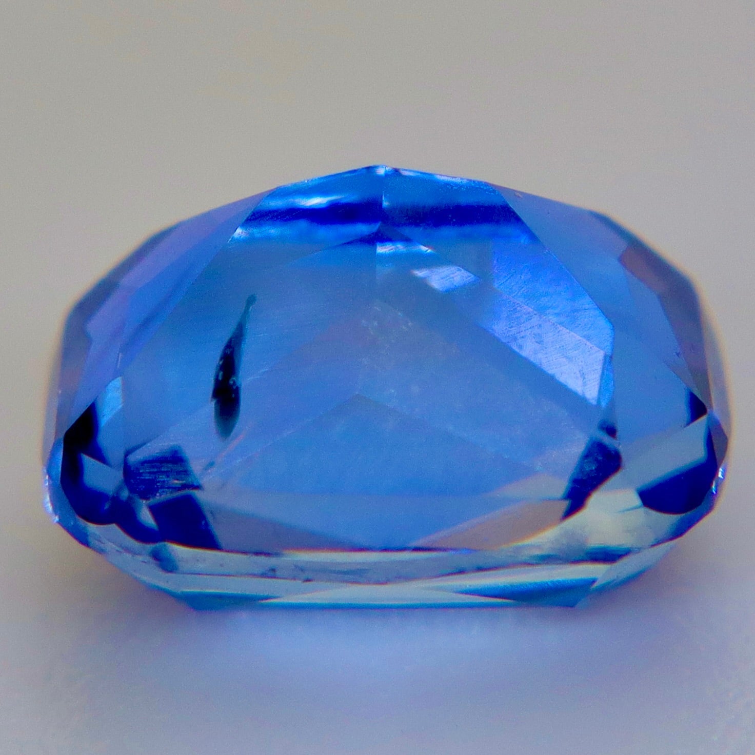 Natural Cornflower Blue Ceylon Sapphire 2.58 Carat Cushion Cut Unheated - Sapphirepal