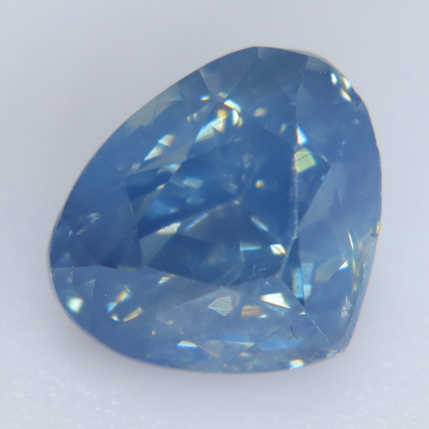 Natural Cornflower Blue Sapphire 1.13 Carat Pear Cut – Unheated Ceylon Gemstone - Sapphirepal