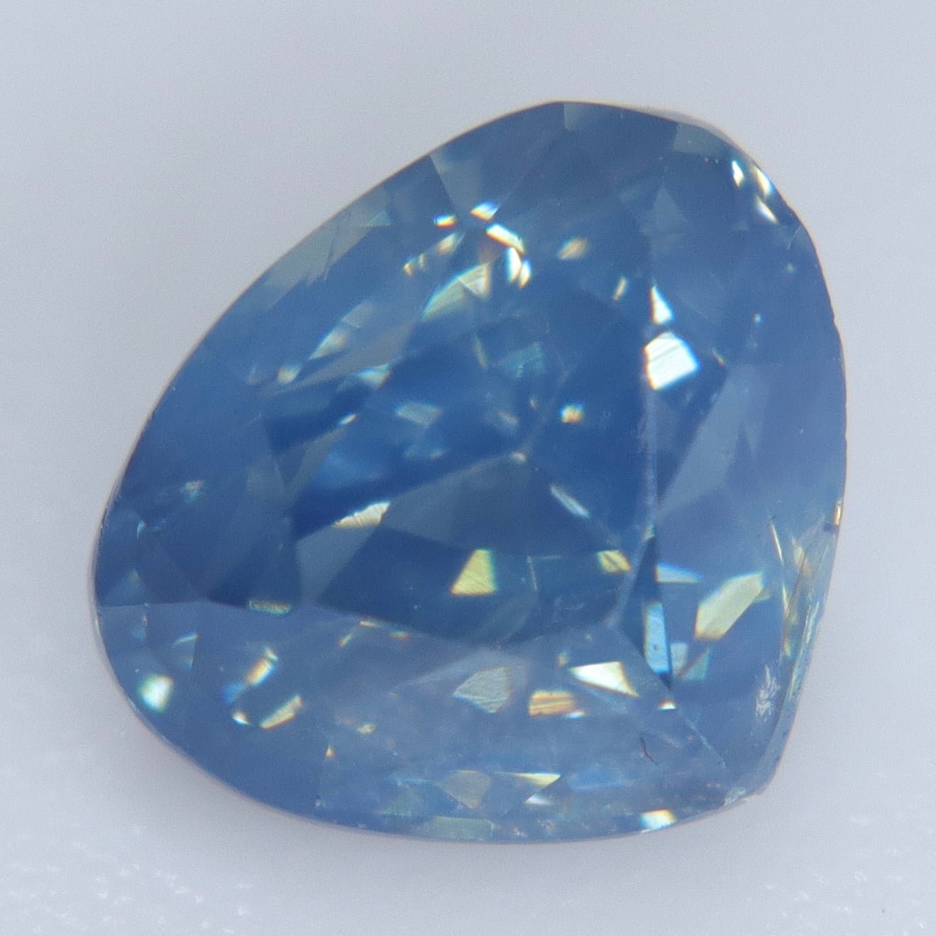 Natural Cornflower Blue Sapphire 1.13 Carat Pear Cut – Unheated Ceylon Gemstone - Sapphirepal