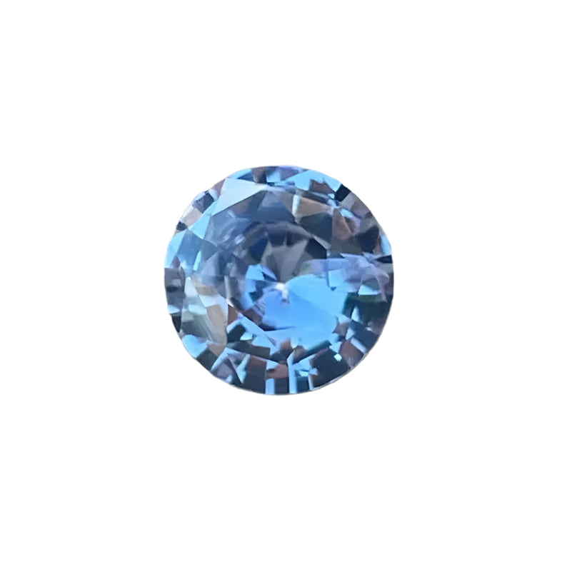 Natural Cornflower Blue Sapphire – 1.20 Carat Round Cut | Unheated Ceylon Gemstone - Sapphire pal