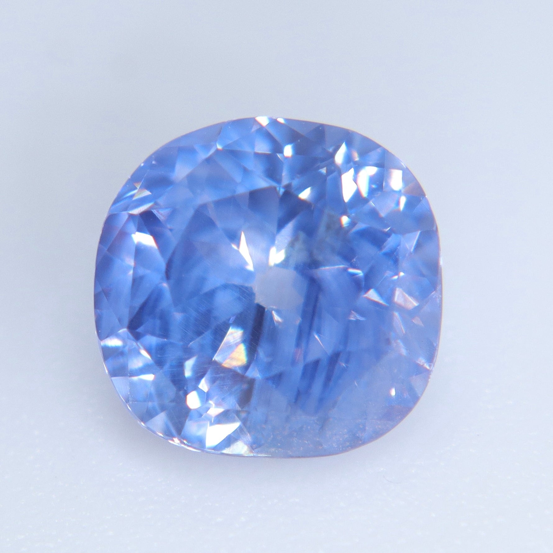 Natural Cornflower Blue Sapphire 2.21 Carat Cushion Cut from Ceylon - Sapphirepal