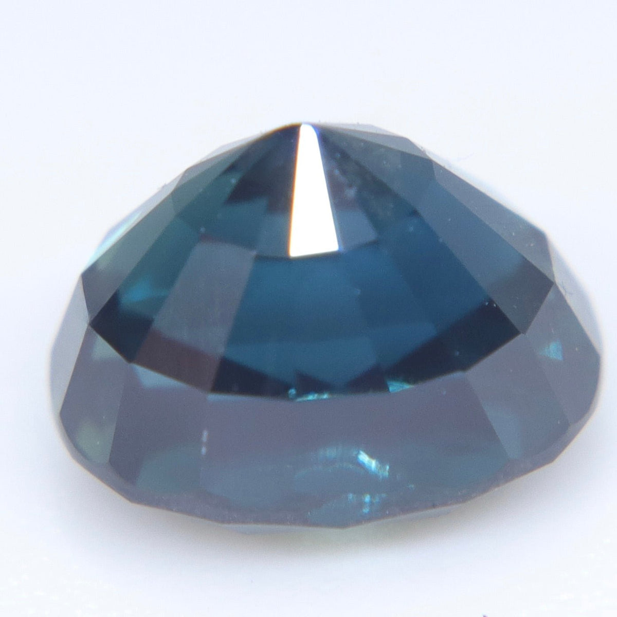 Natural Deep Blue Green Australian Sapphire 2.00ct Oval Cut VVS - Sapphirepal
