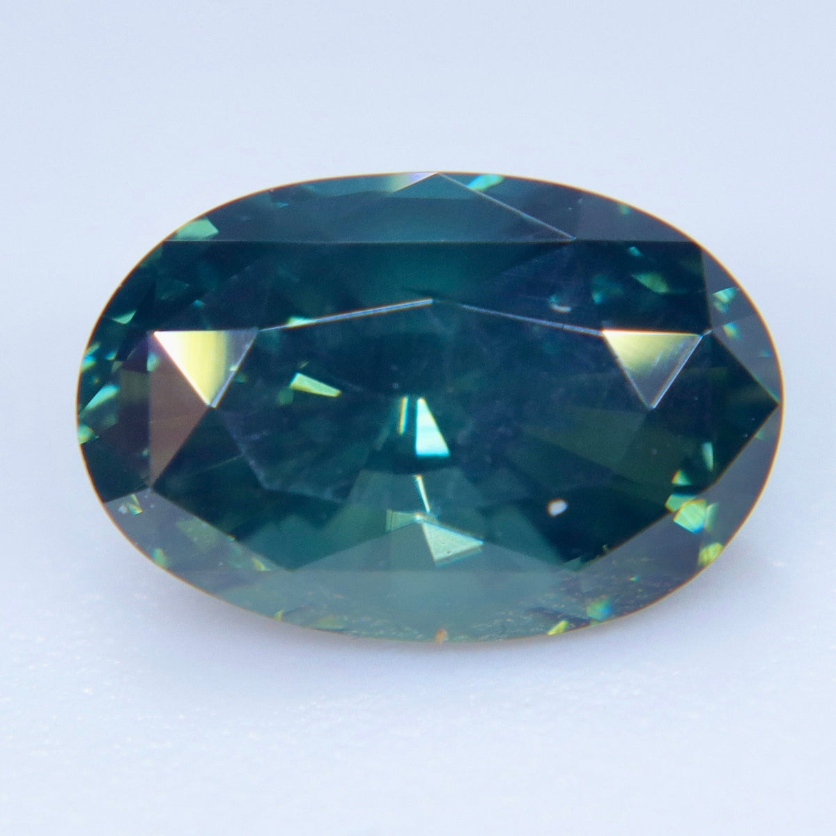 Natural Deep Blue Green Australian Sapphire 2.20ct Oval Cut - Sapphirepal