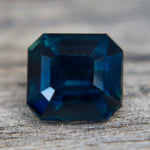 Natural Deep Blue - Green Sapphire (2.14ct) Emerald Cut – Australian Loose Gem | Sapphire Pal - Sapphirepal