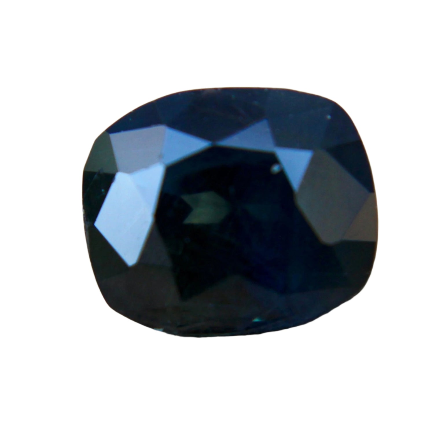 1.72ct Deep Blue Green Sapphire – Cushion Cut | Loose Gem - sapphire pal

