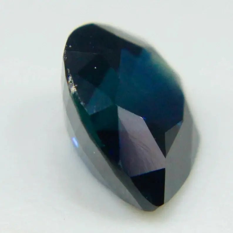 Natural Deep Blue Green Sapphire - Sapphirepal