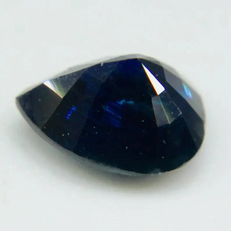 Natural Deep Blue Green Sapphire - Sapphirepal
