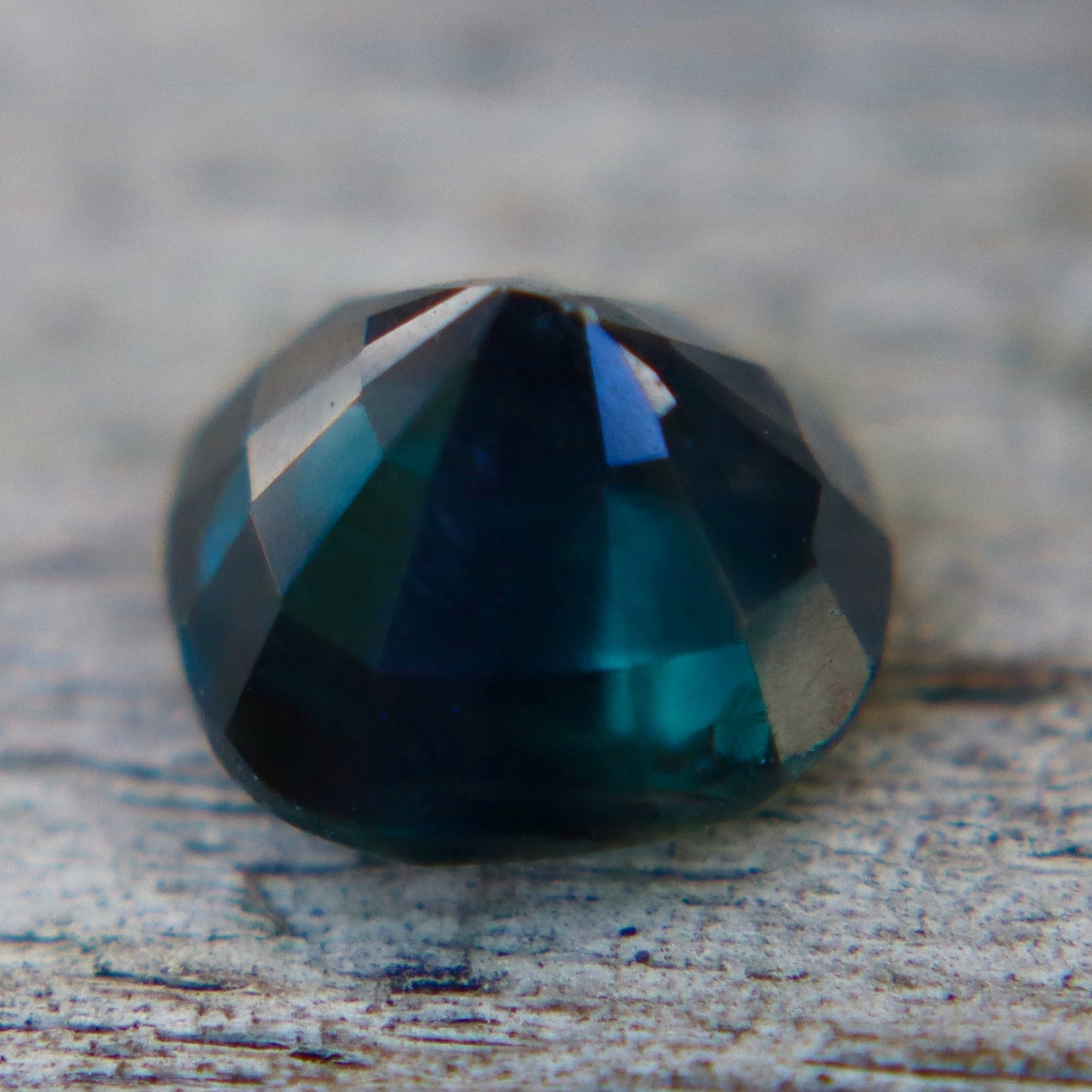 Natural Deep Green Blue Black Sapphire 2.24 Carat Cushion Cut Madagascar - Sapphirepal