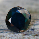 Natural Deep Green Blue Black Sapphire 2.24 Carat Cushion Cut Madagascar - Sapphirepal