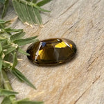 VVS oval yellow zircon for statement ring