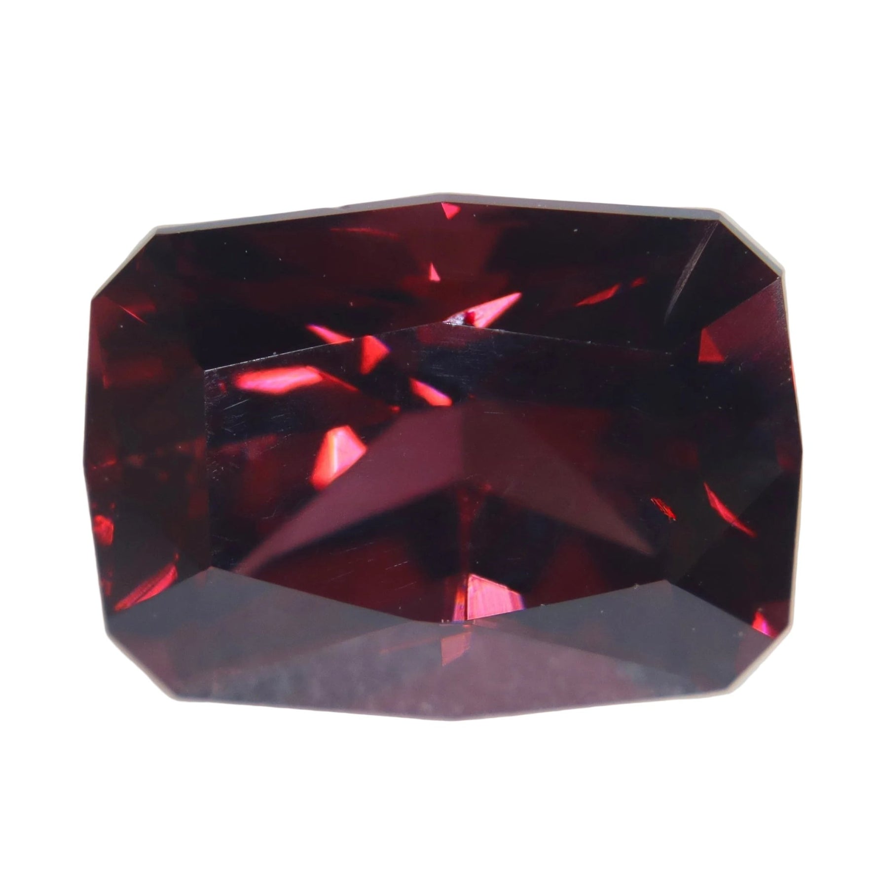 Natural Garnet 3.85ct Modified Cushion Cut Ceylon Loose Gemstone - Sapphirepal