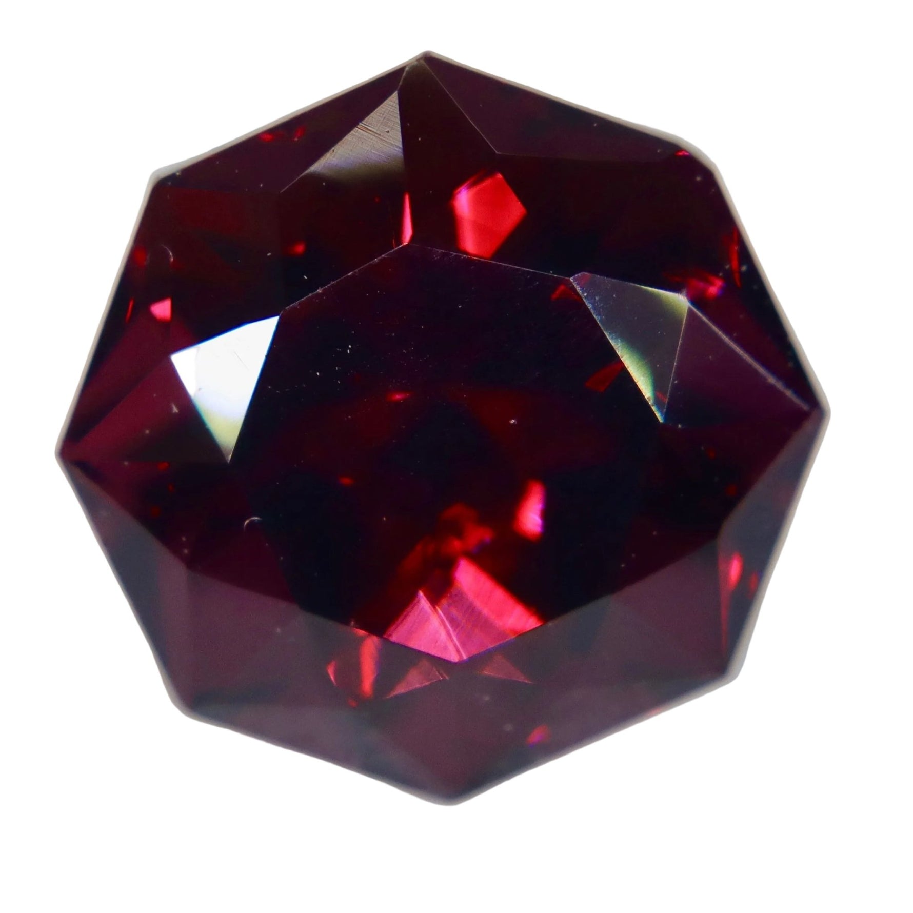 Natural Garnet 5.25ct Modified Octagon Cut Ceylon Loose Gemstone - Sapphirepal