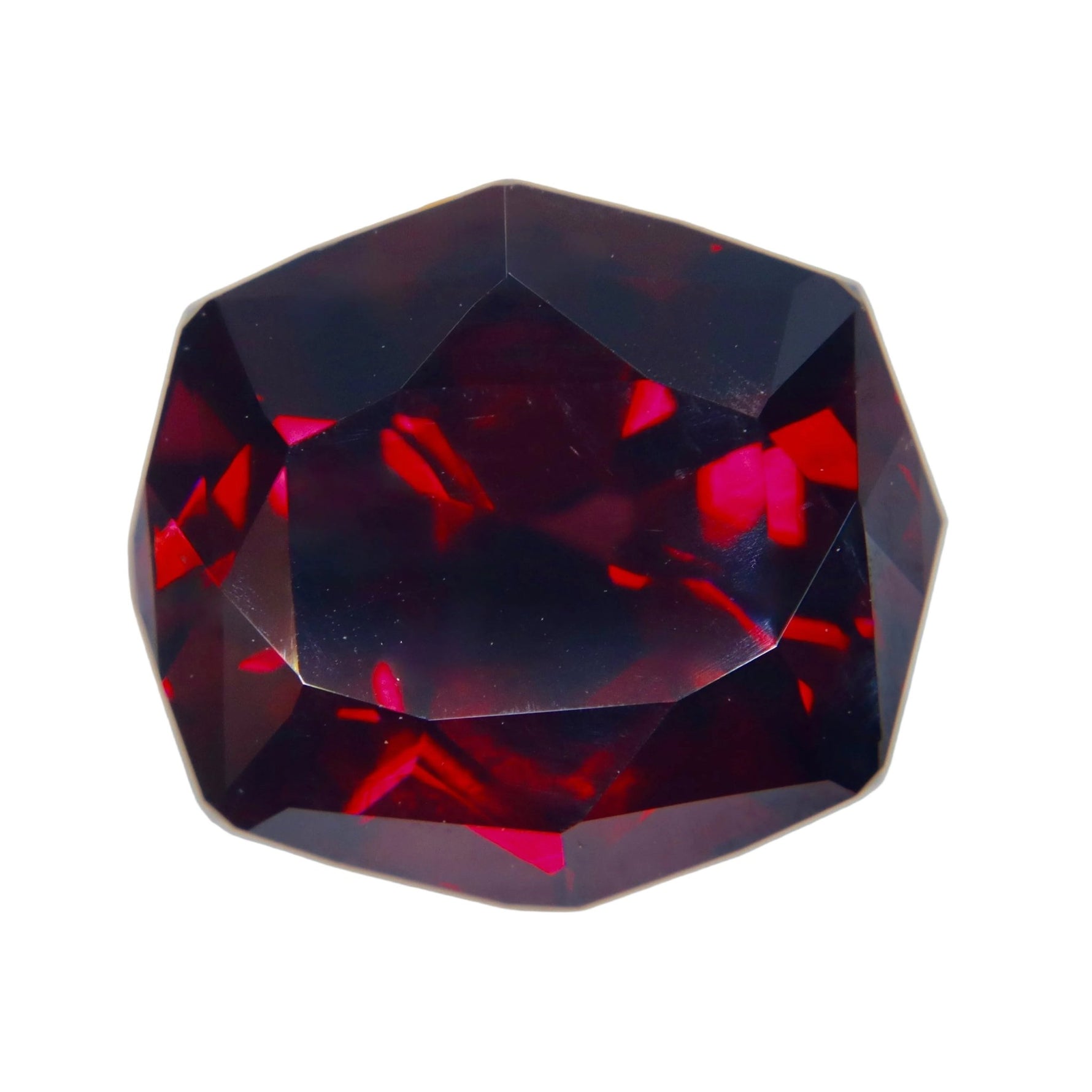 Natural Garnet 7.24ct Modified Cushion Cut Ceylon Loose Gemstone - Sapphirepal