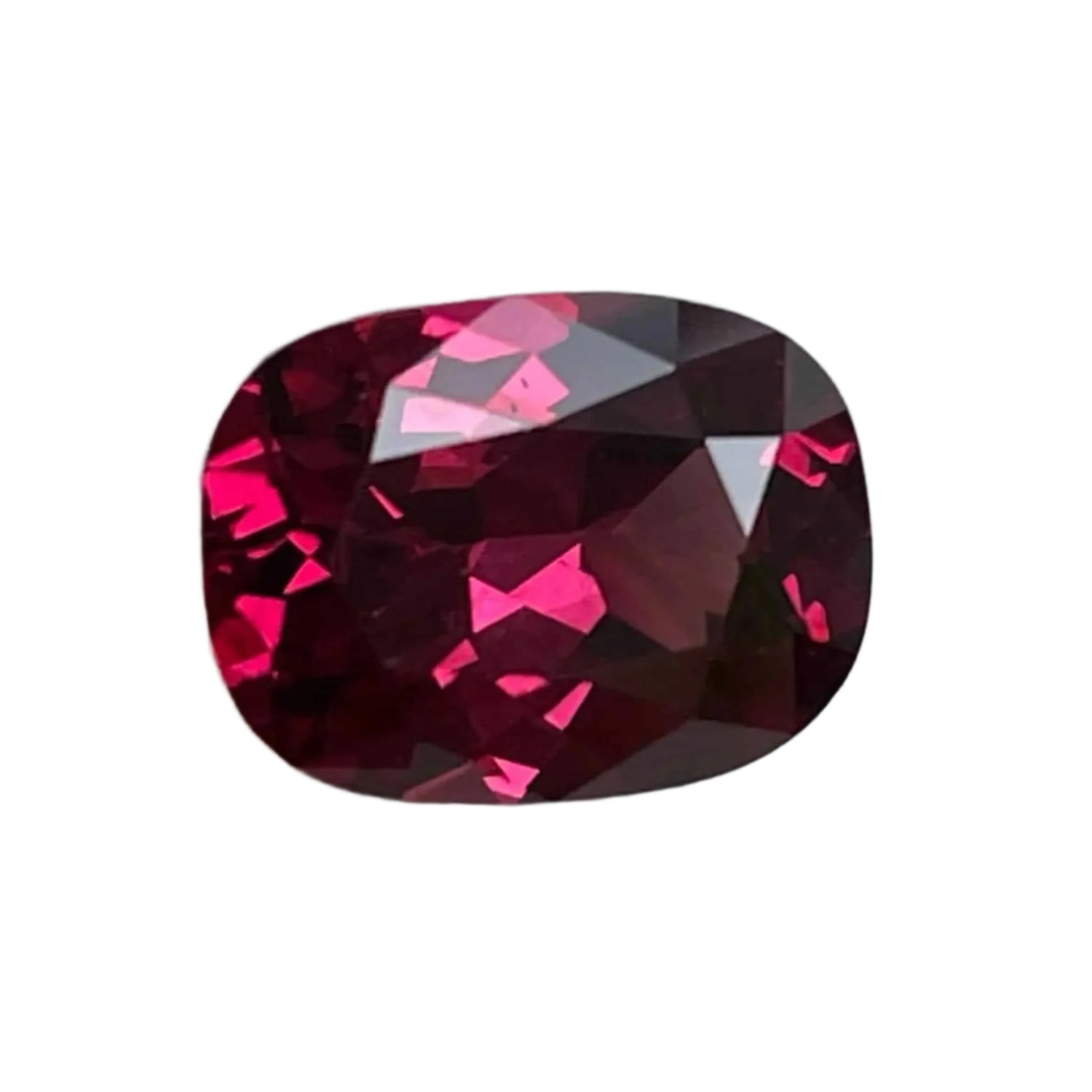 Natural Garnet – Cushion Cut, 2.76 Carat | Unheated & Untreated 