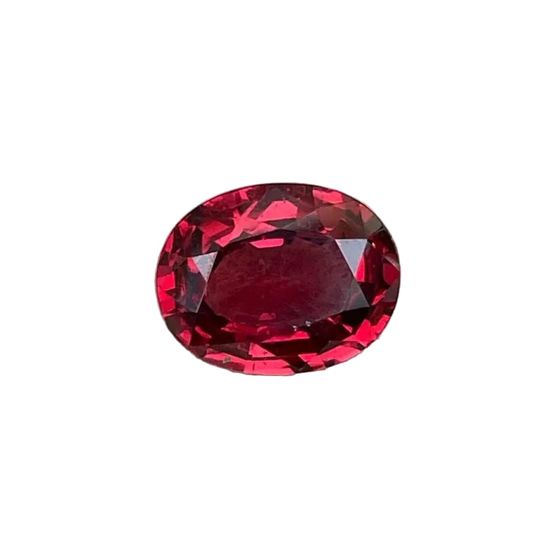 Natural garnet, 3.40ct oval 10.64×8.37mm, Ceylon origin, eye-clean – Sapphire Pal