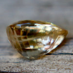 Natural Golden Champagne Sapphire 1.01 Carat Pear Cut Unheated Ceylon Gemstone - Sapphirepal