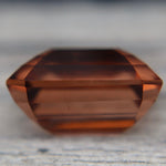 Natural Golden Peach Tourmaline with Warm Cognac - Orange Tones – 10.75 Carat Emerald Cut Ceylon Gemstone - Sapphirepal