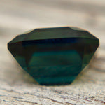 Natural Green Australian Sapphire 3.12 ct Emerald Cut Loose Gemstone - Sapphirepal