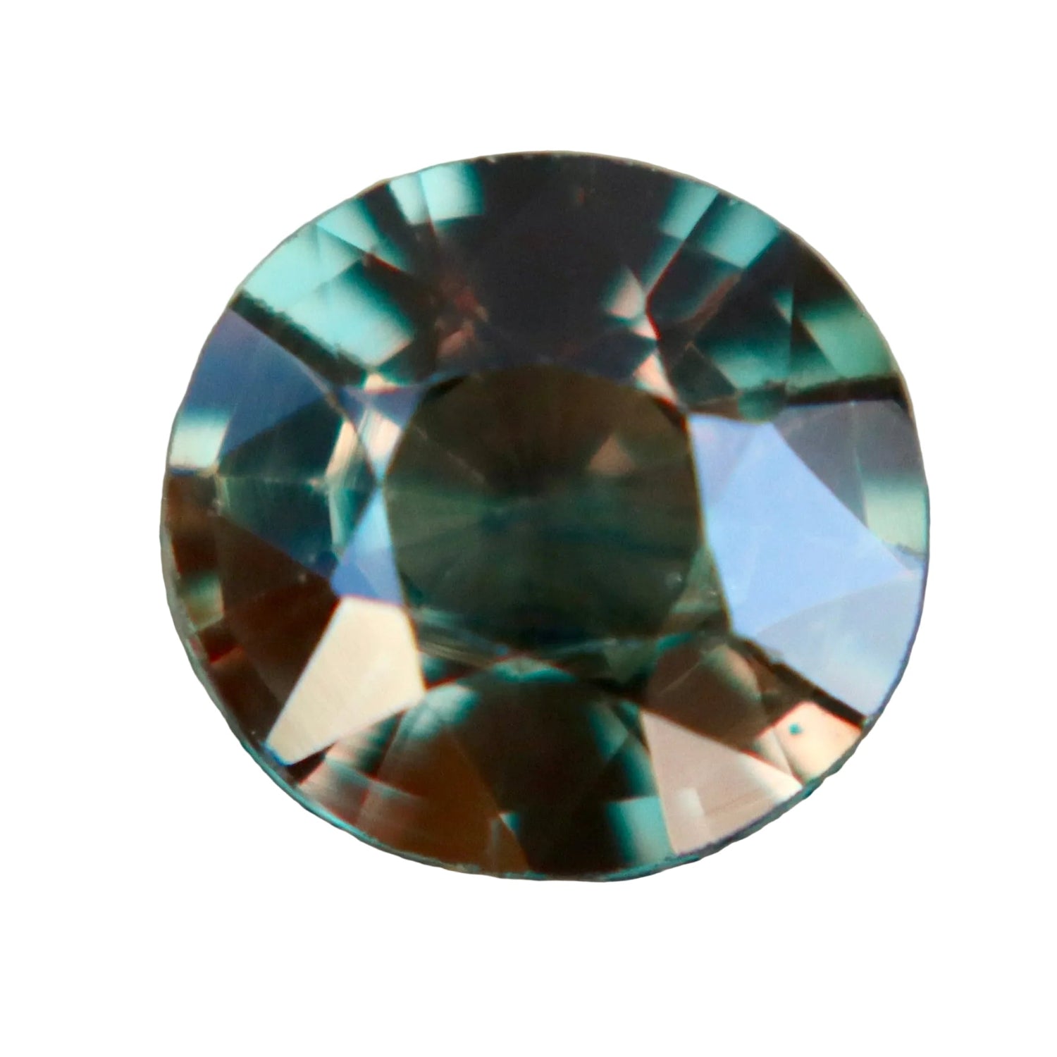 Natural Green Brown Sapphire 1.33 Carat Oval Cut Loose Gemstone Madagascar - Sapphirepal