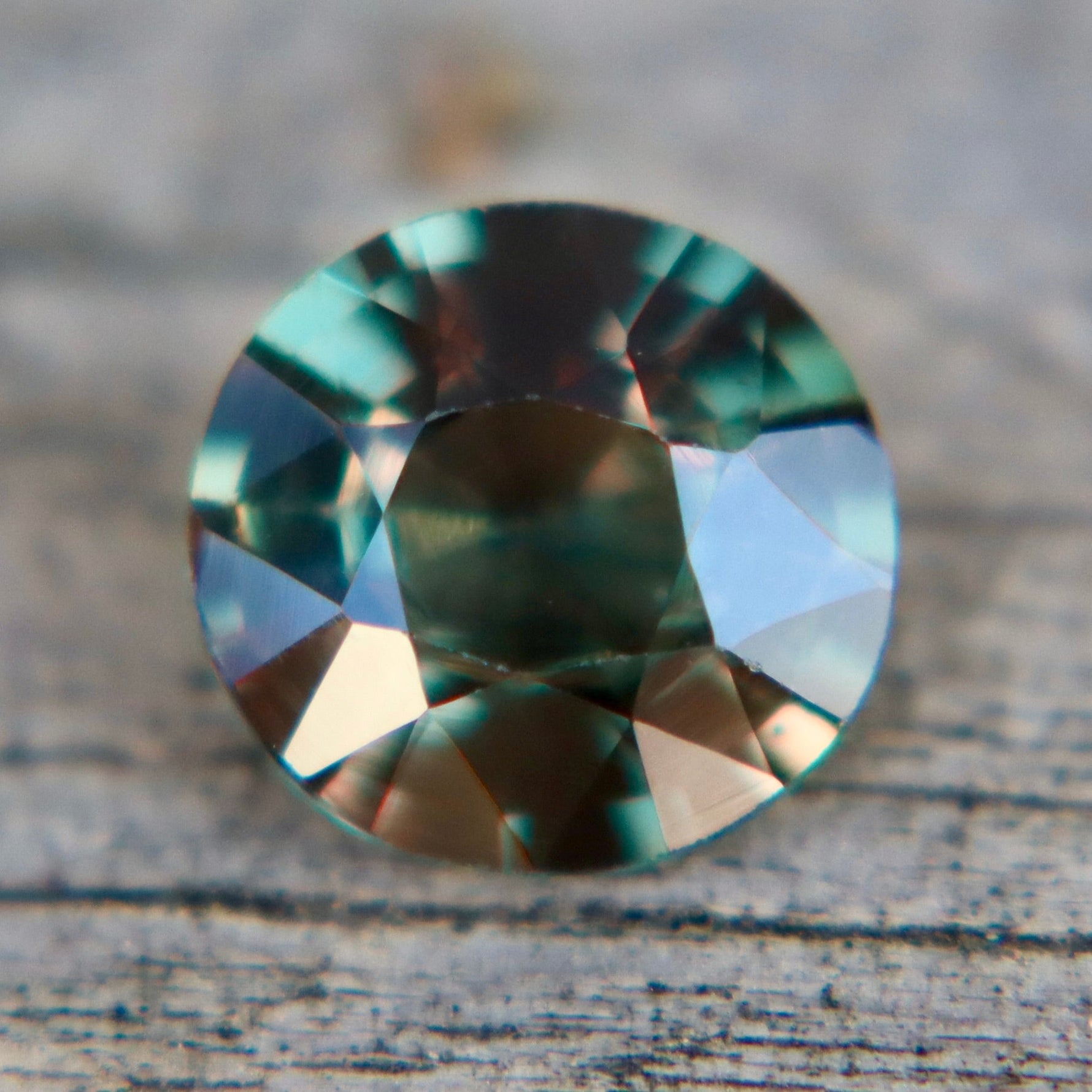 Natural Green Brown Sapphire 1.33 Carat Oval Cut Loose Gemstone Madagascar - Sapphirepal