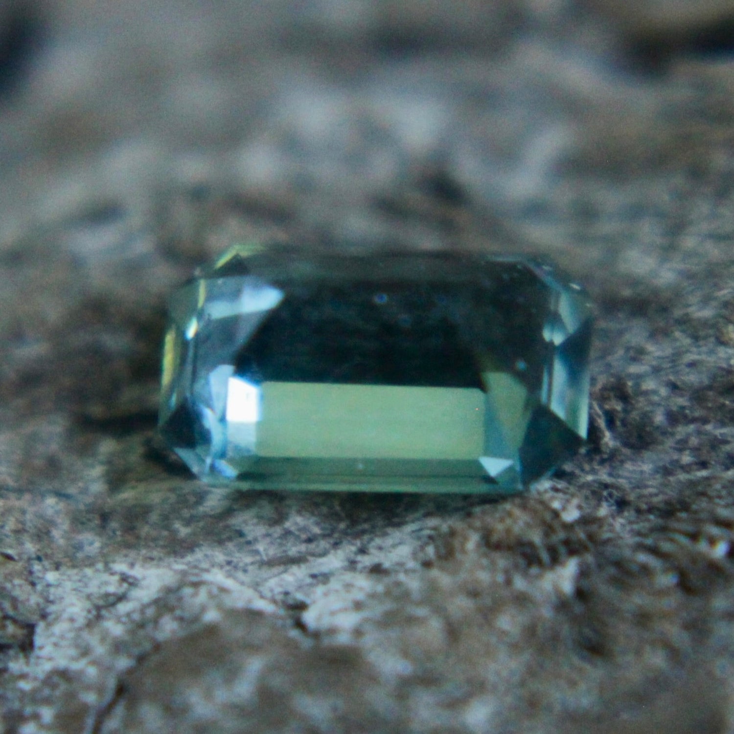 Natural Green Sapphire – 0.43 Carat Emerald Cut | VS Clarity | Untreated Gem - Sapphirepal