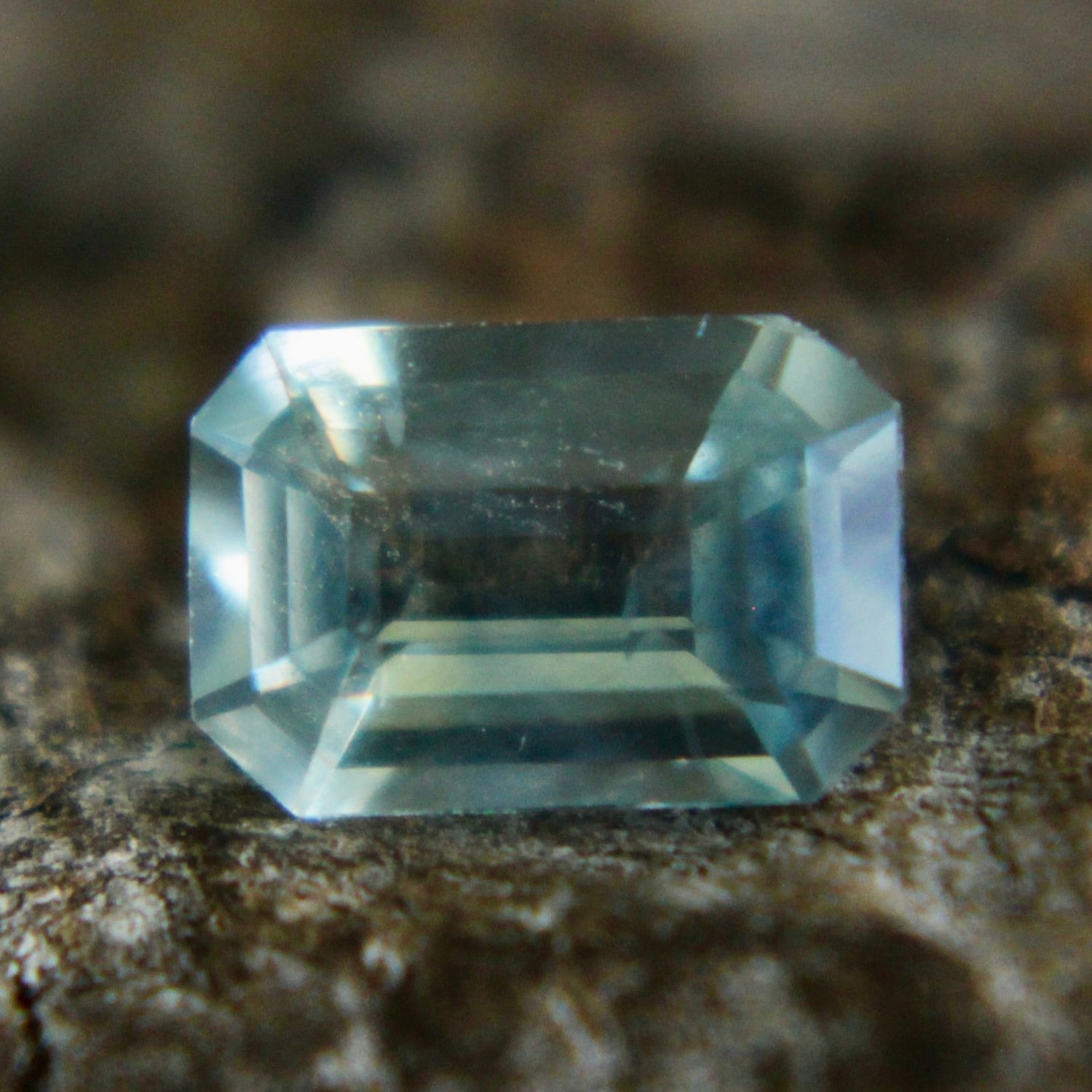 Natural Green Sapphire – 0.56 Carat Emerald Cut | VS Clarity | Untreated - Sapphirepal
