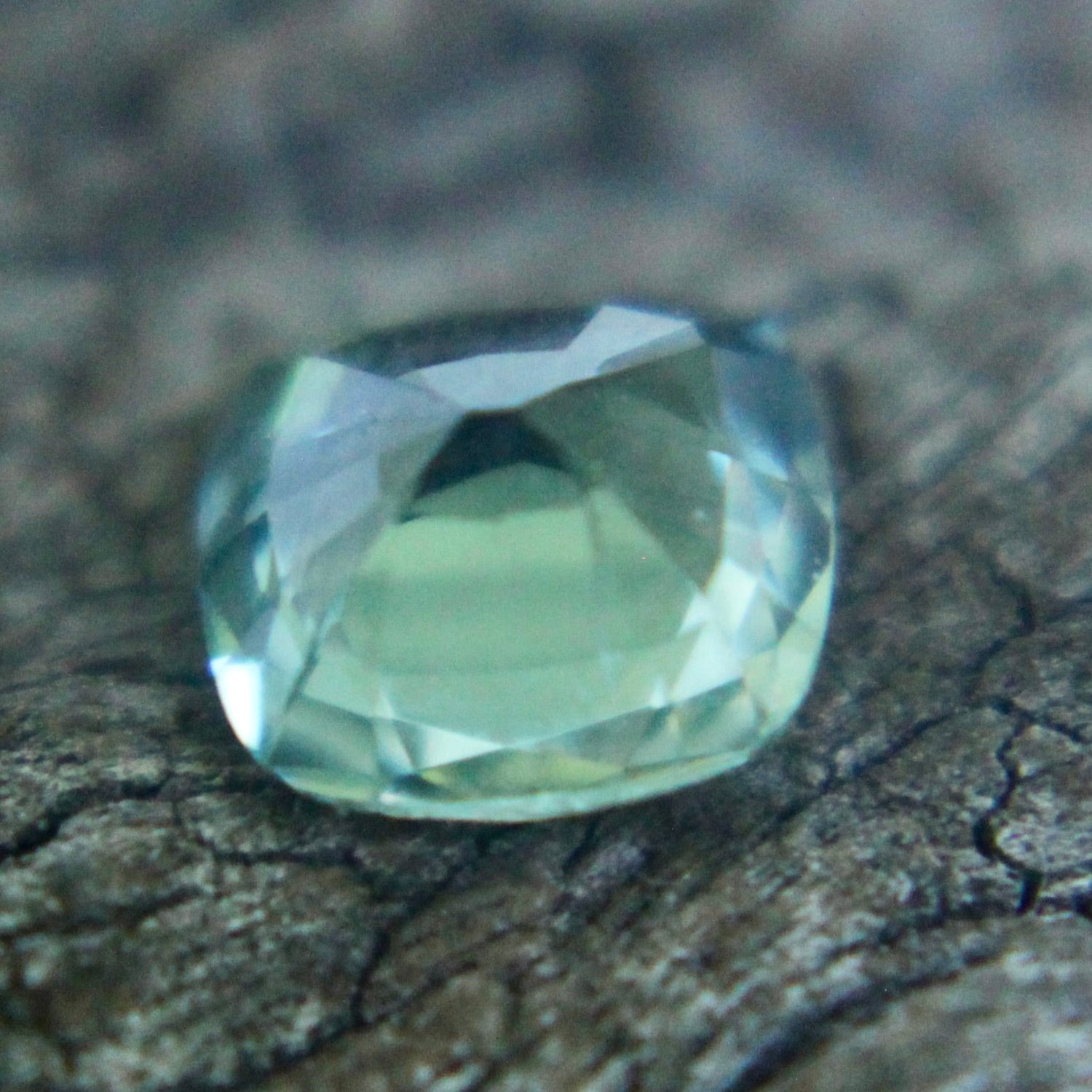 Natural Green Sapphire – 0.63 Carat Cushion Cut | Unheated | Earth Mined - Sapphirepal