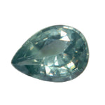Natural Green Sapphire 0.75 Carat – Pear Cut Unheated Australian Gemstone - Sapphirepal