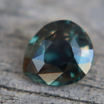 Natural Green Sapphire 0.77 Carat Pear Cut – Unheated Madagascar Gemstone - Sapphirepal