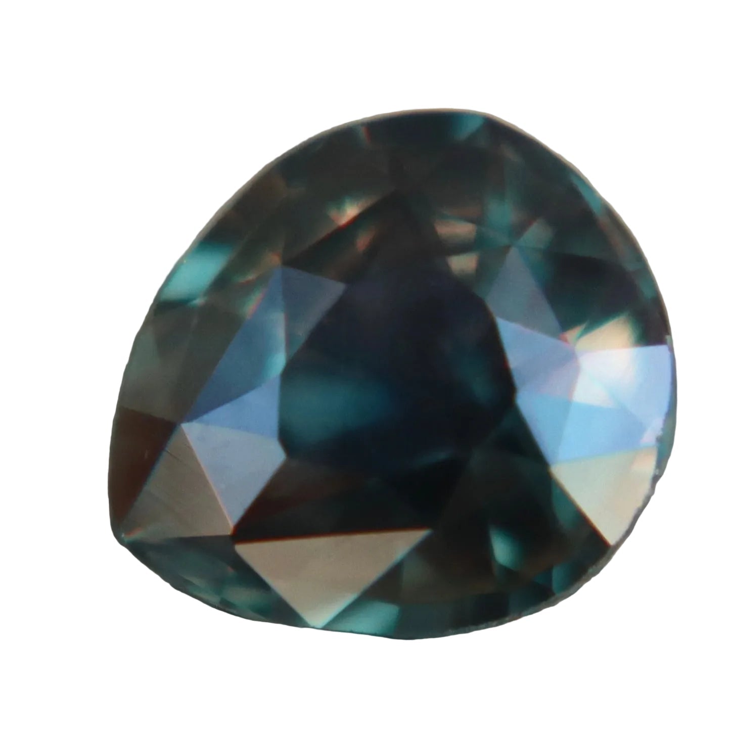 Natural Green Sapphire 0.77 Carat Pear Cut – Unheated Madagascar Gemstone - Sapphirepal