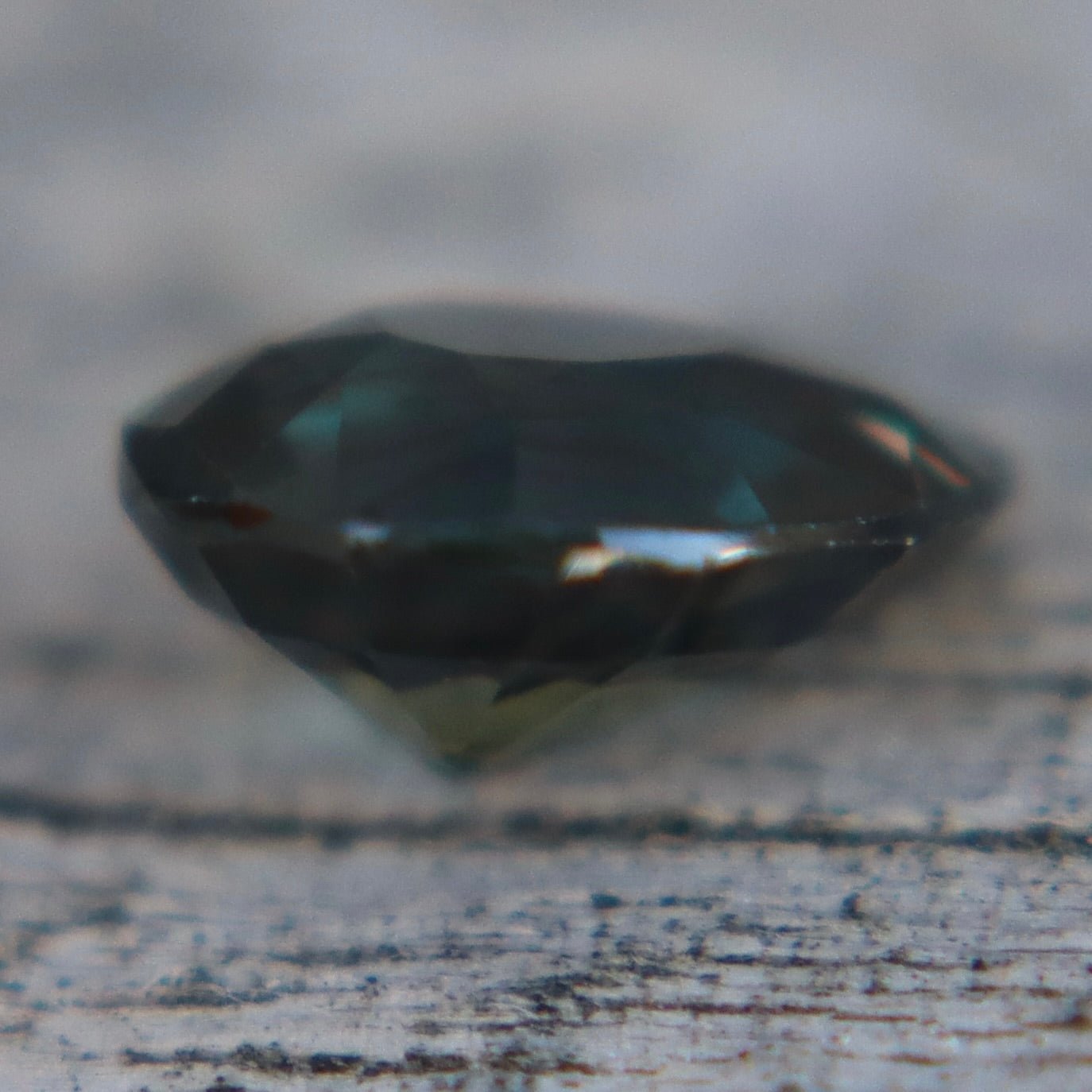 Natural Green Sapphire 0.77 Carat Pear Cut – Unheated Madagascar Gemstone - Sapphirepal