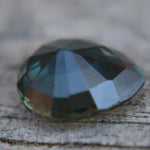 Natural Green Sapphire 0.77 Carat Pear Cut – Unheated Madagascar Gemstone - Sapphirepal