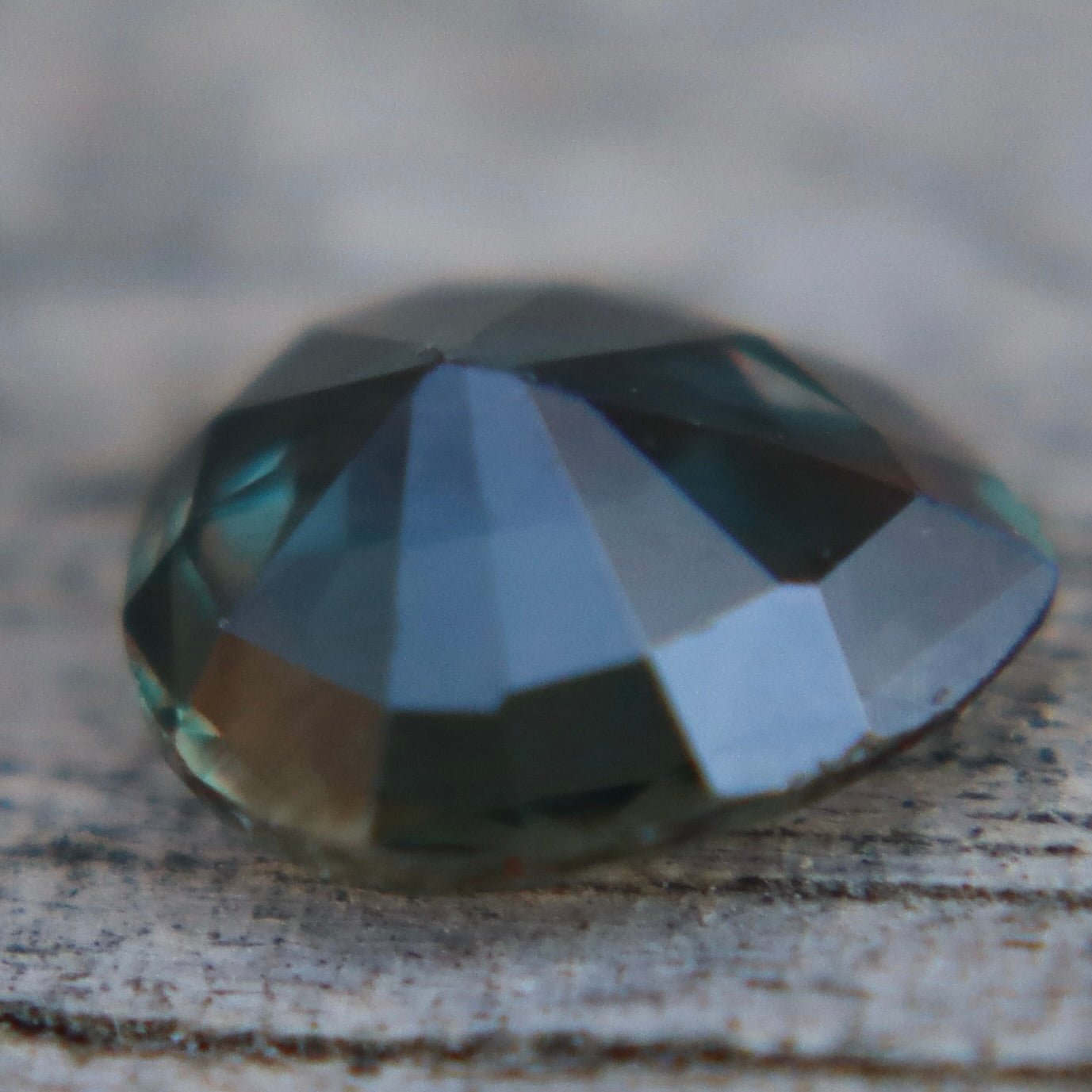Natural Green Sapphire 0.77 Carat Pear Cut – Unheated Madagascar Gemstone - Sapphirepal