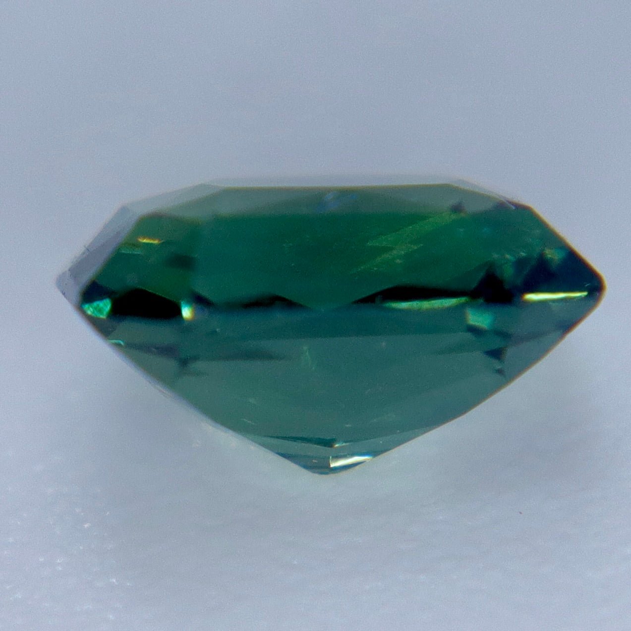 Natural Green Sapphire 0.83 Carat Emerald Cut Loose Gemstone from Australia - Sapphirepal