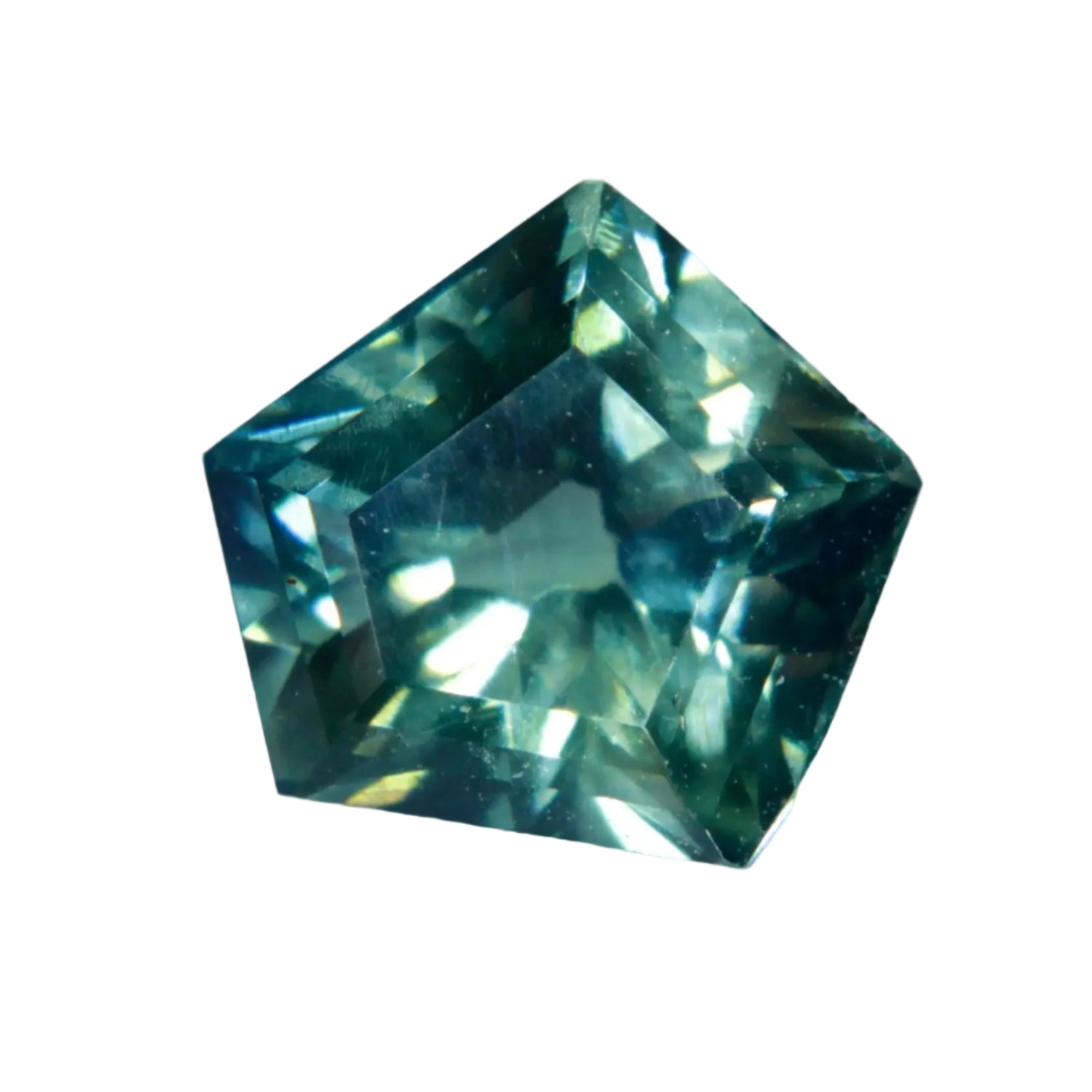 Natural Green Sapphire – 0.94 Carat | Freeform Cut Gems - Sapphire pal